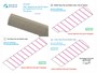 QP32006  декали  3D Декаль Розовые киперные ленты Dr.(F)I-D.VII для любых моделей  (1:32) 2000002046950