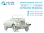 QP43001  декали  Наборные Номерные Знаки СССР ~1959-1980 (ГОСТ 3207-58) (для всех моделей) (1:43) 2000002207689