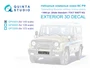 QP43003  декали  Наборные Номерные Знаки ВС РФ ~1993- наше время (ГОСТ 50577-93)  (1:43) 2000002207658