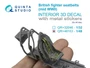 QR+48103  декали  Комплект ремней для истребителя Великобритании, с середины ВМВ (1:48) 2000002191667