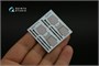 QR35013  декали  Кресло складывающееся для семейства H-60 (KittyHawk), 2 шт  (1:35) 2000002151456