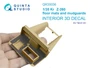 QR35036  декали  Коврик напольный и брызговики для модели КрЗ-260 (Takom)  (1:35) 2000002207931