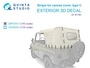QR43001  декали  Ремешки для брезентового тента, тип C  (1:43) 2000002208068