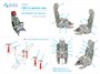 QR48011  декали  3D Декаль Кресло С-2 для семейства F-104 (Kinetic)  (1:48) 2000002046974