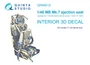 QR48012  декали  Кресло MB Mk.7 для семейста F-104 (Kinetic)  (1:48) 2000002092247