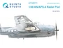 QT48011  дополнения из смолы  Внешний контейнер радара AN/APS-4 (для всех моделей)  (1:48) 2000002153580