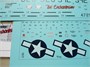 UR32128  декали  P-51D-25 Mustang Iwo Jima, 1945, with stencils, with insignia  (1:32) 2000002149507