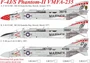 UR3217  декали  F-4J/S Phantom-II VMFA-235, no stencils  (1:32) 2000002205449