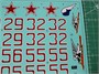 UR32249  декали  С-27 Flanker-B Far East eagles & shark (60/23 IAP), without stencils  (1:32) 2000002149583