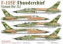 UR32265  декали  F-105F Thunderchief Vietnam War Pt.1 with stencils  (1:32) 2000002210283