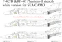 UR32311  декали  F-4C/D &RF-4C Phantom-II stencils white version for SEA CAMO   (1:32) 2000002205500