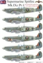 UR32319  декали  Supermarine Spitfire Mk.IXc Pt.1 with stencils  (1:32) 2000002205531