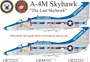 UR32323  декали  A-4M Skyhawk "The Last Skyhawk"  (1:32) 2000002205555