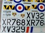 UR32330  декали  BAC Lightning 74 Sqn. F.Mk.6 &T.Mk.5 with stencils  (1:32) 2000002205586