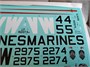 UR3240  декали  F-4B/N Phantom-II VMFA-314, no stencils& insignia  (1:32) 2000002149484