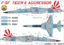 UR48103  декали  F-5F Tiger-II Aggressor VFC-111 , with stencils  (1:48) 2000002139997