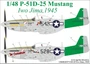 UR48128  декали  P-51D-25 Mustang Iwo Jima, 1945, with stencils  (1:48) 2000002140023