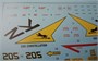 UR48138  декали  F-14A Tomcat VF-21 Lancer, with stencils  (1:48) 2000002140030