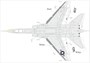 UR48161  декали  RA-5C Vigilante RVAH-12 USS Saratoga, with stencils  (1:48) 2000002140108