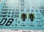 UR4817  декали  F-4J/S Phantom-II VMFA-235, no stencils  (1:48) 2000002140115