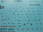 UR48171  декали  A-4E Skyhawk "Hanoi Hilton - guests from VA-163" with stencils  (1:48) 2000002140122