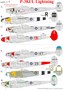 UR48175  декали  P-38J/L Lightning  (1:48) 2000002140153
