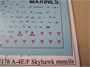 UR48176  декали  A-4E/F Skyhawk Stencils  (1:48) 2000002140160