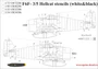 UR48206  декали  F6F-3/5 Hellcat stencils  (1:48) 2000002140429