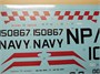 UR48216  декали  F-8E Crusader VF-211 Checkmates Pt.1  (1:48) 2000002140535