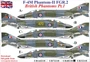 UR48218  декали  F-4M Phantom-II FGR.2, British Phantoms Pt.1  (1:48) 2000002140559
