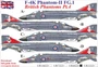 UR48221  декали  F-4K Phantom-II FG.1, British Phantoms Pt.4  (1:48) 2000002140580