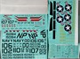 UR48232  декали  F-8E Crusader VF-211 Checkmates Pt.2 with stencils  (1:48) 2000002140689