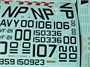 UR48232  декали  F-8E Crusader VF-211 Checkmates Pt.2 with stencils  (1:48) 2000002140689