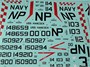 UR48234  декали  F-8H/J Crusader VF-211 Checkmates Pt.2 with stencils  (1:48) 2000002140702