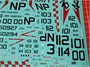 UR48234  декали  F-8H/J Crusader VF-211 Checkmates Pt.2 with stencils  (1:48) 2000002140702