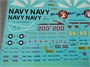 UR48248  декали  F-14A Tomcat VF-111 Pt.1 Supeer CAG and Miss Molly  (1:48) 2000002140801