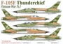 UR48265  декали  F-105F Thunderchief Vietnam War  Pt.1 with stencils  (1:48) 2000002194507