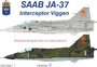 UR48268  декали  JA37 Interceptor Viggen  (1:48) 2000002150329
