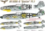 UR48271  декали  BF.109G-6 Gustav Pt.1 with stencils  (1:48) 2000002172734