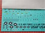 UR48281  декали  F-5A/B/E/F Tiger-II Hi-Viz stencils  (1:48) 2000002172994