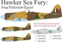 UR48290  декали  Hawker Sea Fury Egypt/Iraq/Pakistan  (1:48) 2000002180333