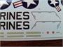 UR48301  декали  F-4B/N/J/S & RF-4B Phantom-II Stencils & Insignia  (1:48) 2000002194538