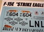 UR4831  декали  F-15E Strike Eagle Tigermeet'98, with stencils  (1:48) 2000002140979