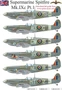 UR48319  декали  Supermarine Spitfire Mk.IXc Pt.1 with stencils  (1:48) 2000002198048