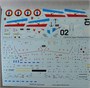 UR48326  декали  Dassault Super Etendard Prototypes 01/02 & Le Bourget 1987 with stencils  (1:48) 2000002204572