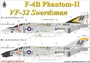 UR485  декали  F-4B Phantom-II VF-32, no stencils  (1:48) 2000002141006