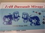 UR4866  декали  Mirage 2000C Desert Storm &"90-ans"  (1:48) 2000002141013