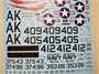 UR4876  декали  A-1H Skyrader VA-176 with stencils  (1:48) 2000002141020