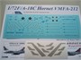 UR72100  декали  F/A-18C Hornet VMFA-212 with masks  (1:72) 2000002149453