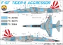 UR72103  декали  F-5F Tiger-II Aggressor VFC-111 , with stencils  (1:72) 2000002149415
